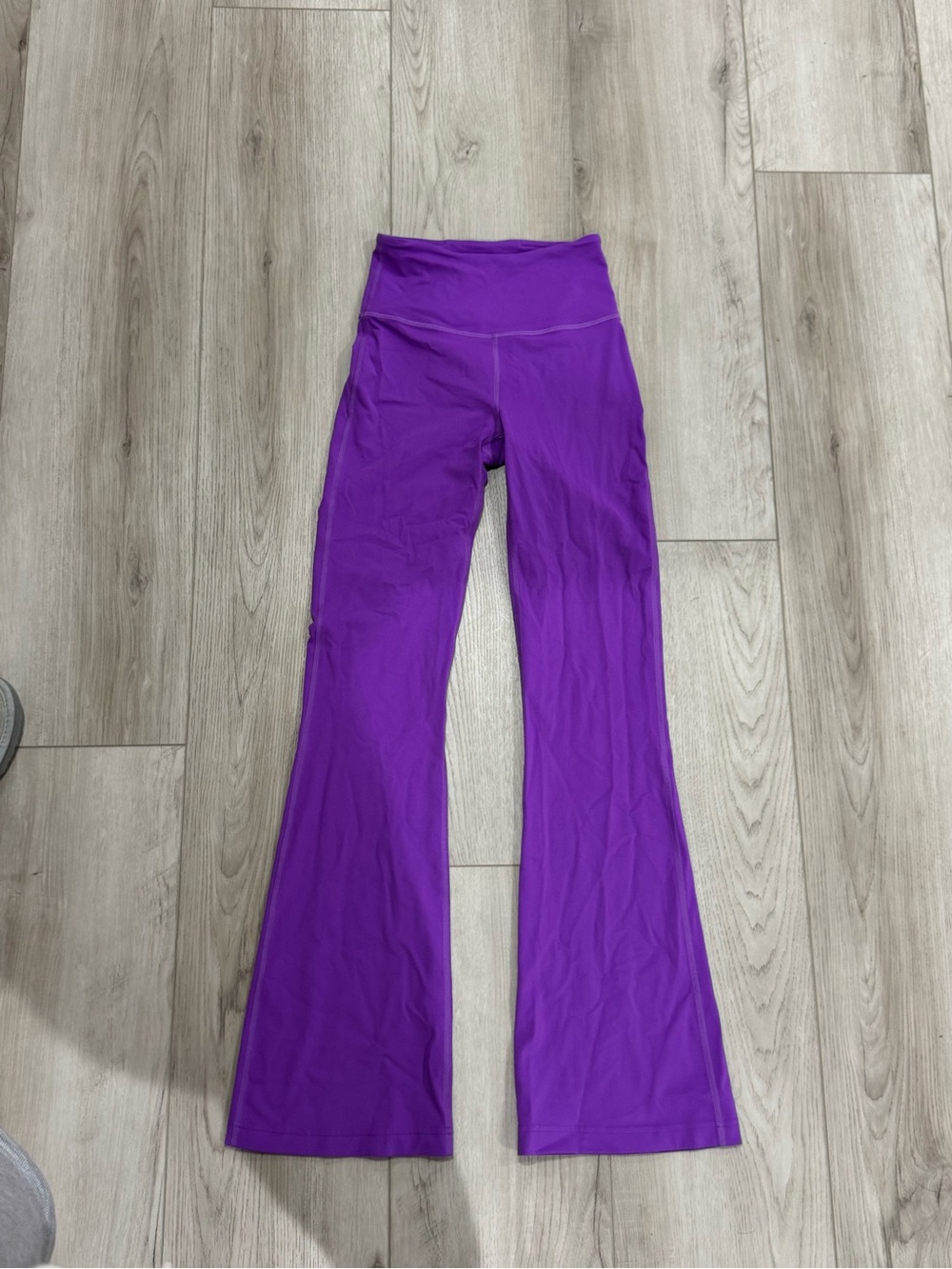 Lululemon Purple Flared Yoga Pants